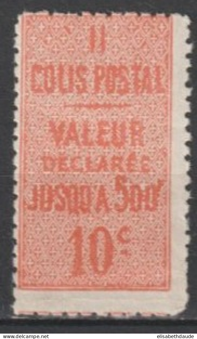 COLIS POSTAUX - 1892 - YVERT N° 6 ** MNH - COTE = 55 EUR. - Mint/Hinged