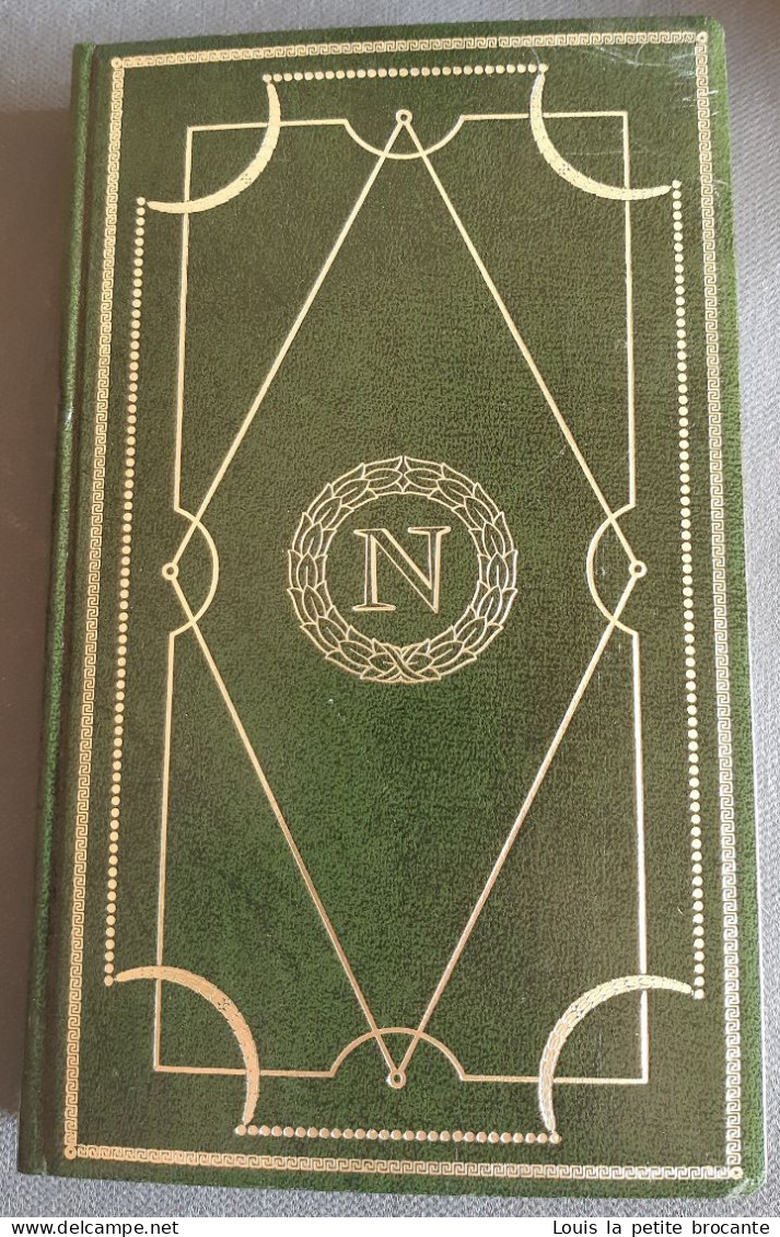 4 Livres Mémorial De Saint HELENE De LAS CASES, éditions Edito Service S.A. Genève. 20,5cm X 12cm - Paquete De Libros