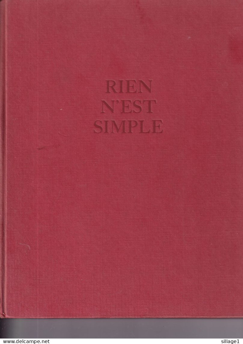 Sempé Rien N'est Simple Denoël E.O. RARE 1964 128 Pages - Sempé