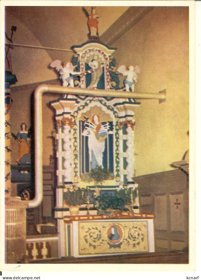 CP De L'Eglise De BEHO " L'autel De La Ste. Vierge Avec La Statue De N.D Des VII Douleurs " - Gouvy