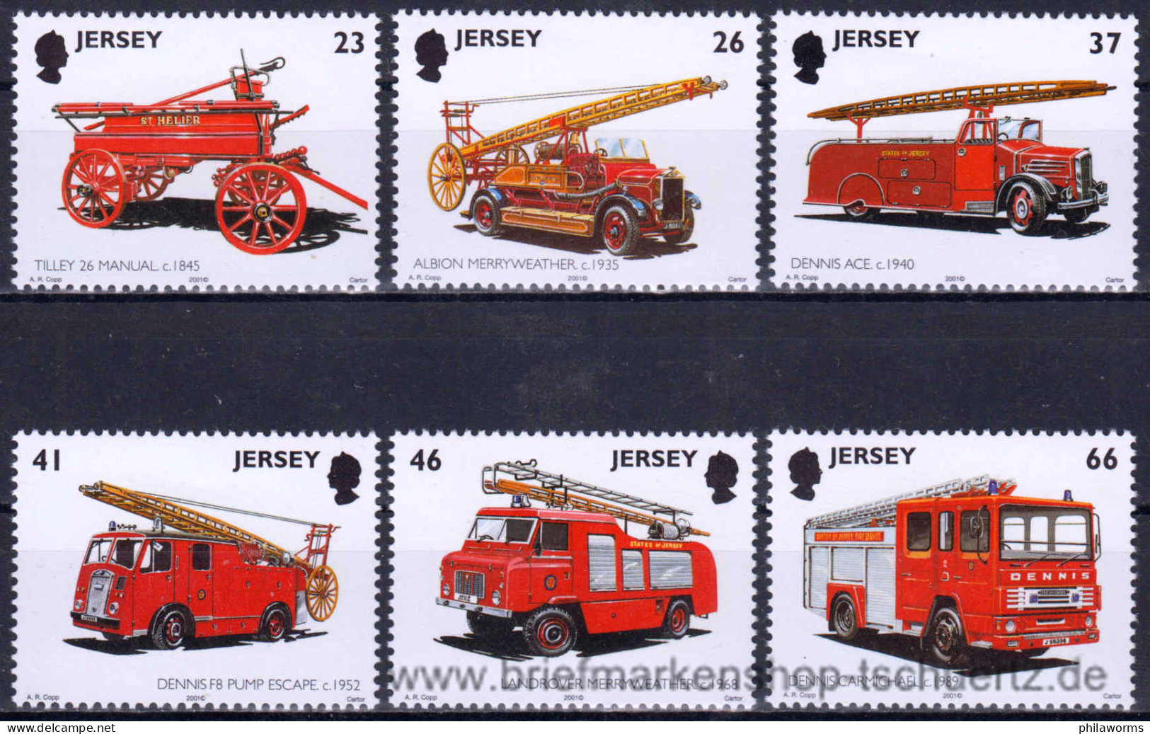 Jersey 2001, Mi. 996-01 ** - Jersey