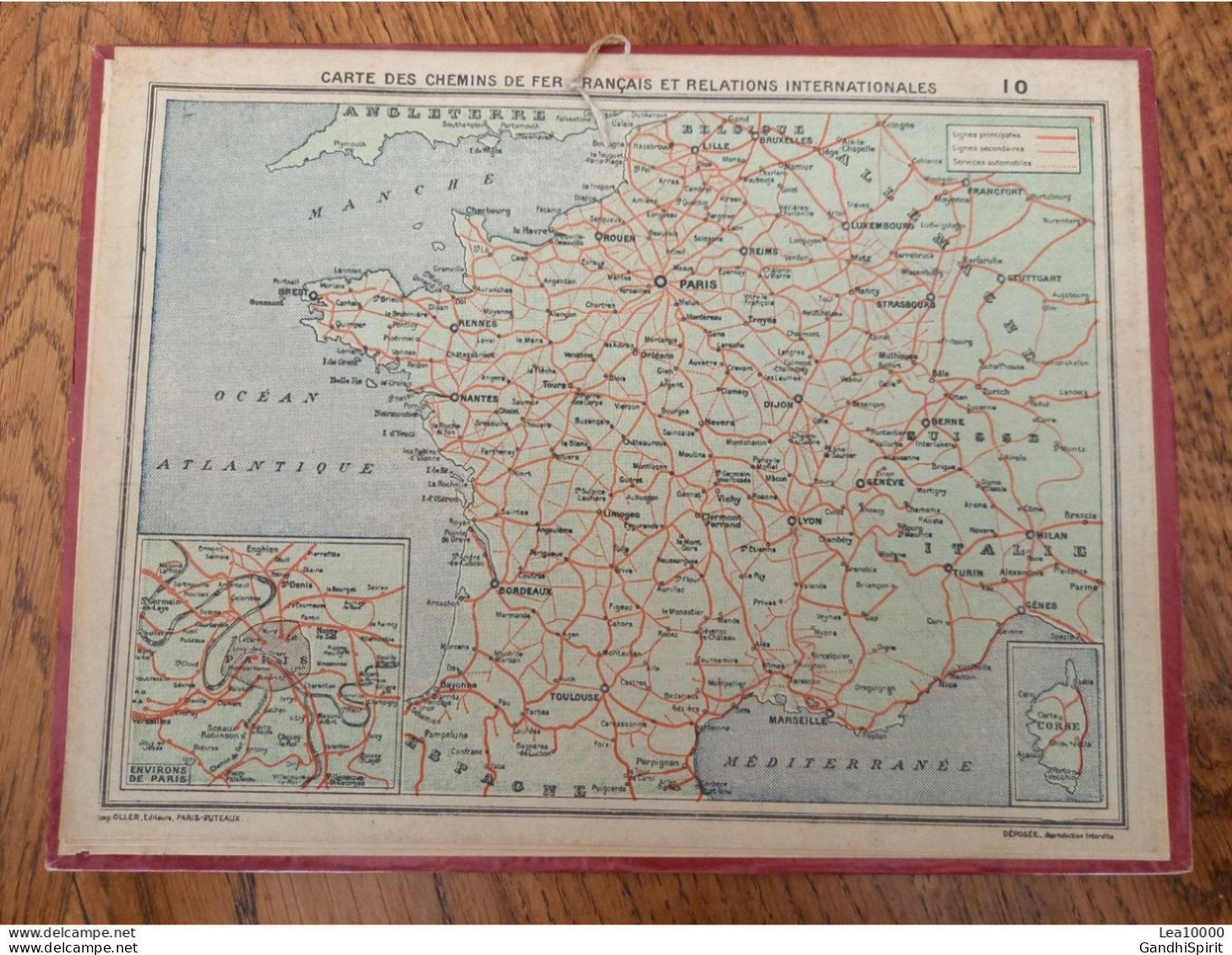 1959 Calendrier Du Département De L'Aube - Que La Montagne Est Belle - Tamaño Grande : 1941-60