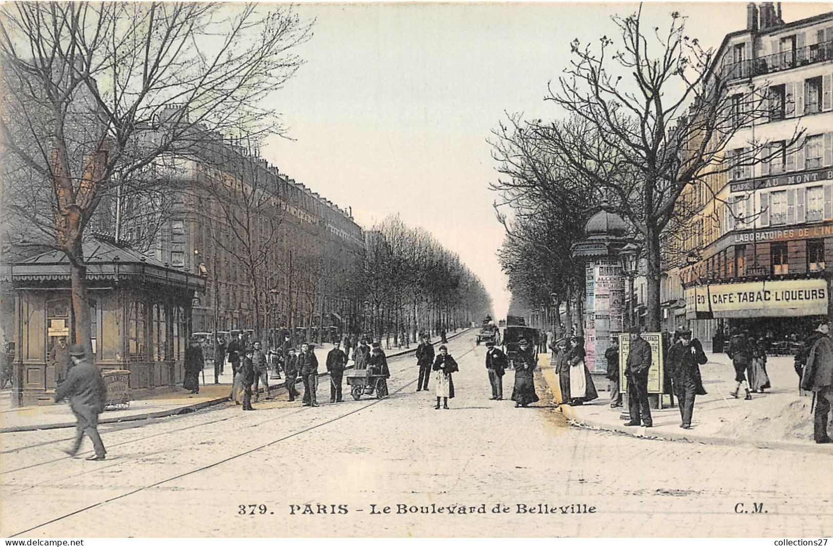 PARIS-75020- LE BOULEVARD DE BELLEVILLE - Paris (20)