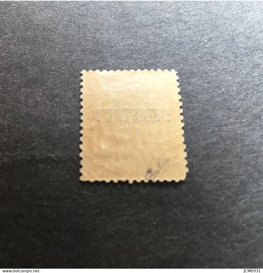 CF - Levant N° 1 * MLH - C. 650,00 E. TB - Sig Calvés - Une Dent D’angle Courte. - Unused Stamps