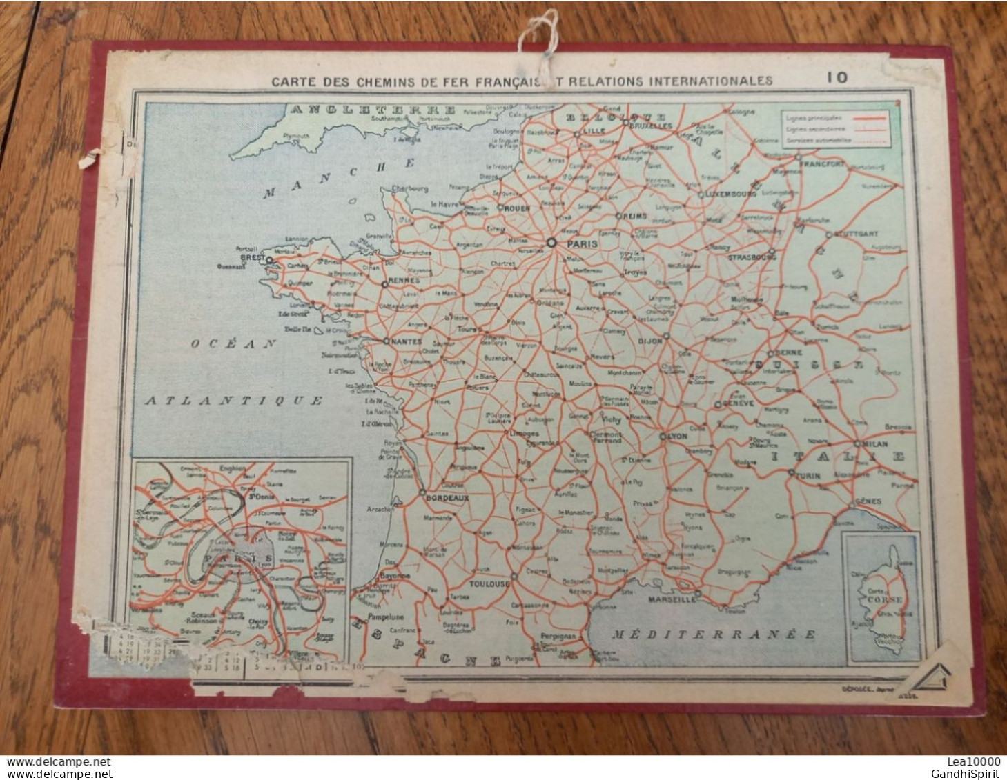 1958 Calendrier Du Département De L'Aube - Troupeau En Montagne, Vaches, Vacher - Grand Format : 1941-60