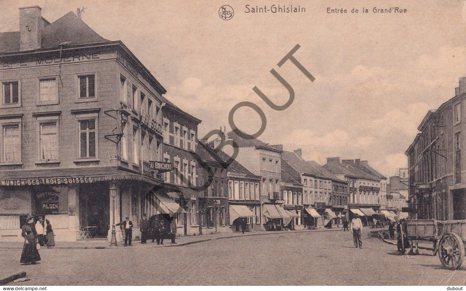 Postkaart/Carte Postale - Saint-Ghislain - Grand'Rue  (C5033) - Saint-Ghislain