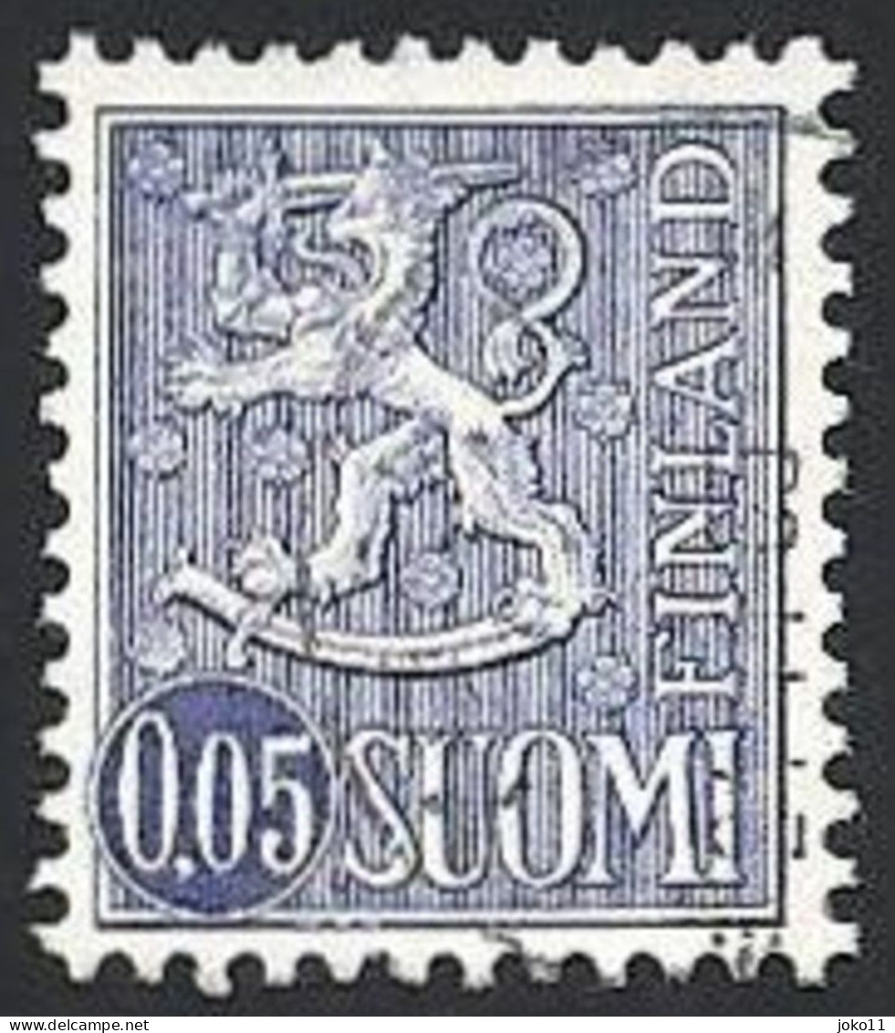 Finnland, 1963, Mi.-Nr. 556 Type I, Gestempelt - Oblitérés