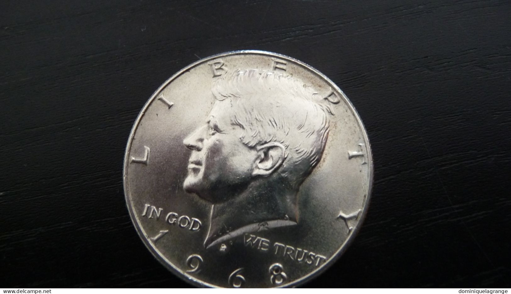 Pièce Argent 1/2 Dollar Kennedy De 1968 - Andere - Amerika