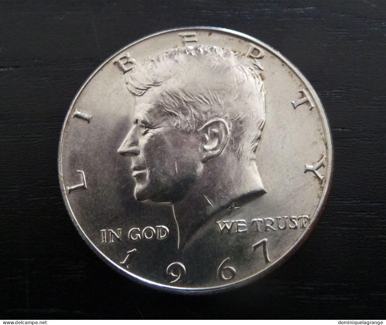 Pièce Argent 1/2 Dollar Kennedy De 1967 - Andere - Amerika