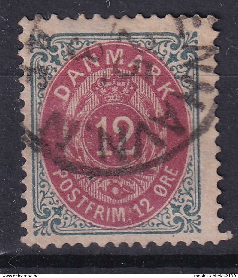 DENMARK 1875 - Canceled - Sc# 29 - Usado