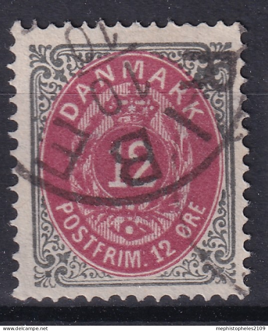 DENMARK 1875 - Canceled - Sc# 29b - Gebruikt