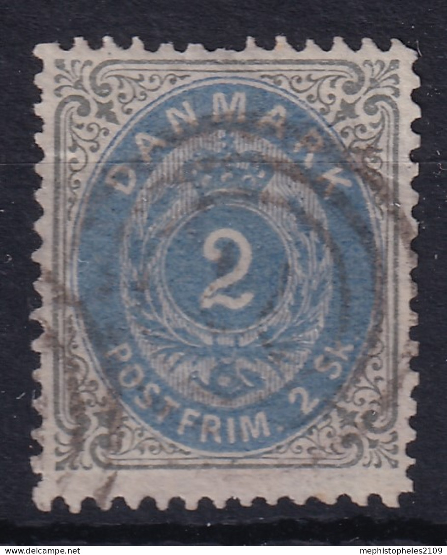 DENMARK 1871 - Canceled - Sc# 16 - Gebruikt