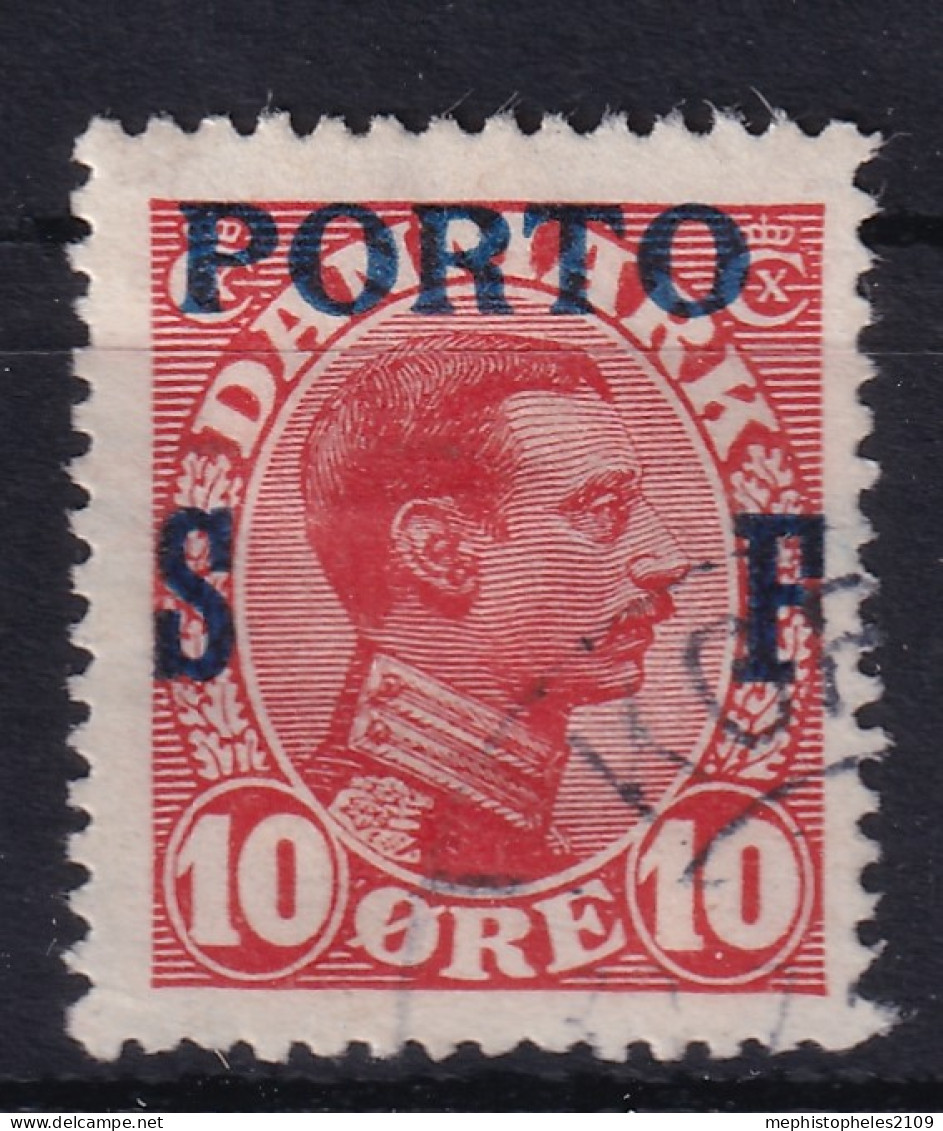 DENMARK 1917 - Canceled - Sc# M2 - Military Stamp - Oficiales