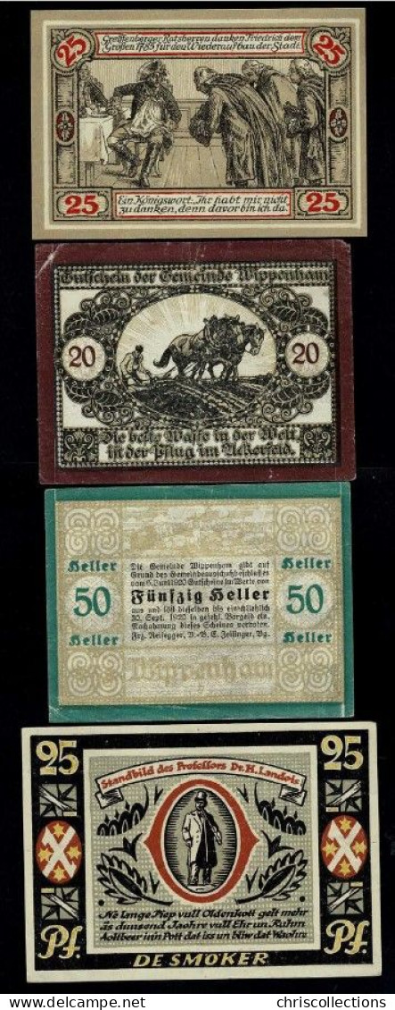 ALLEMAGNE - Lot De 12 Billets Allemands - Colecciones