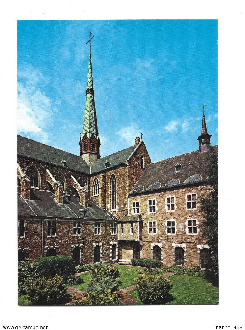 Aubel Abbaye Notre Dame Du Val-Dieu Cour Intérieur Photo Carte Htje - Aubel