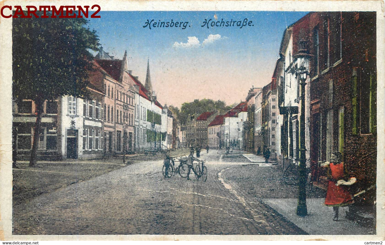 5 AK : HEINSBERG HOCHSTRASSEPROMENADE BÜRGERMEISTERAMT APFELSTRASSE DEUSCHTLAND  - Heinsberg