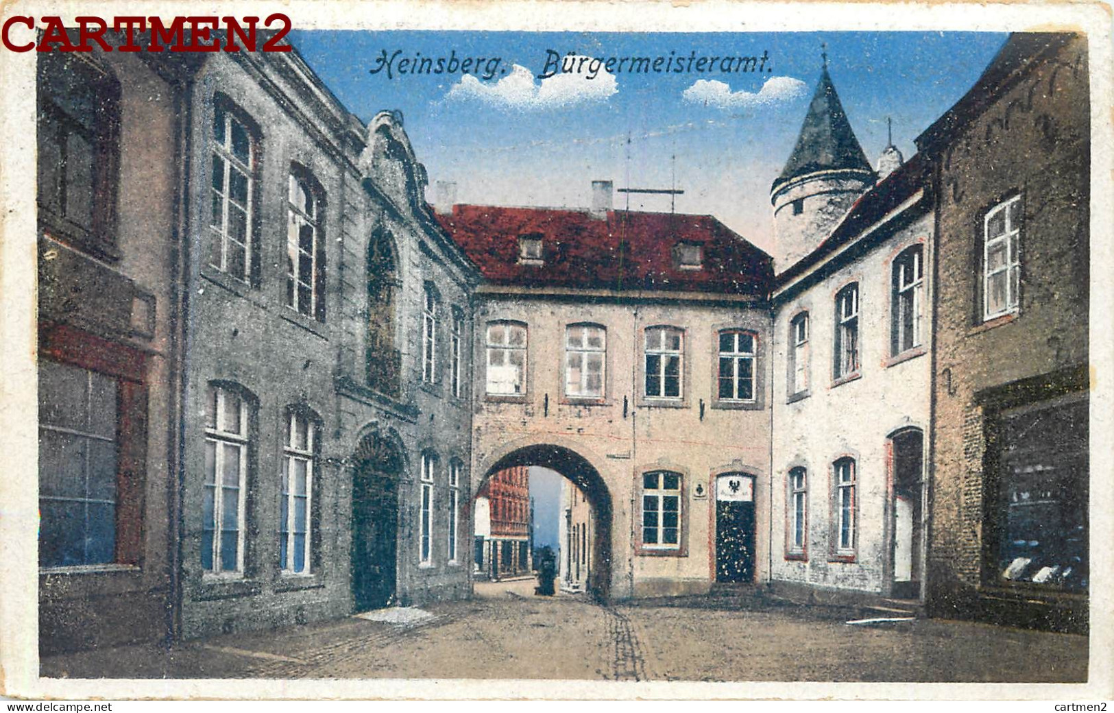 5 AK : HEINSBERG HOCHSTRASSEPROMENADE BÜRGERMEISTERAMT APFELSTRASSE DEUSCHTLAND  - Heinsberg