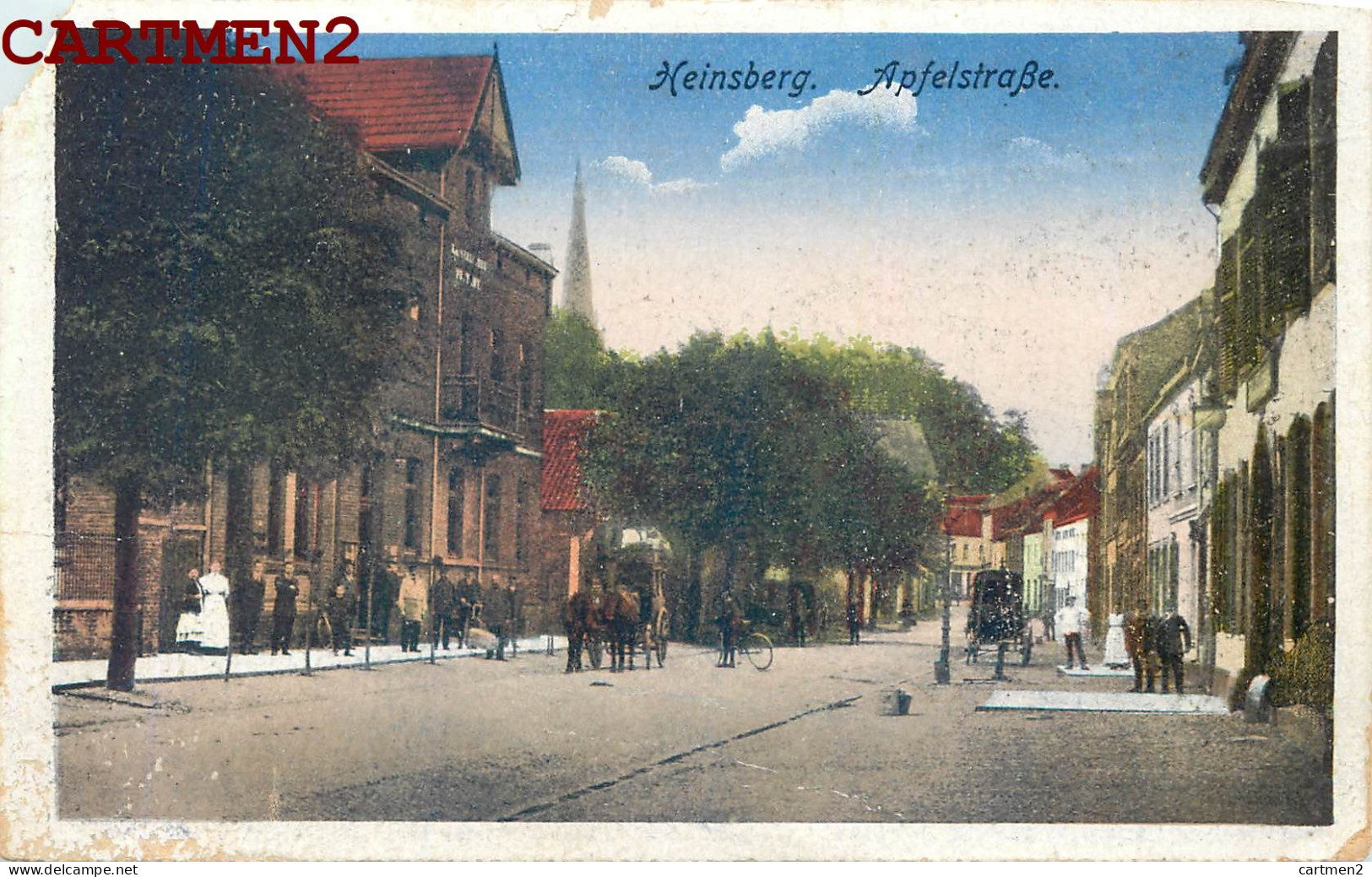 5 AK : HEINSBERG HOCHSTRASSEPROMENADE BÜRGERMEISTERAMT APFELSTRASSE DEUSCHTLAND  - Heinsberg