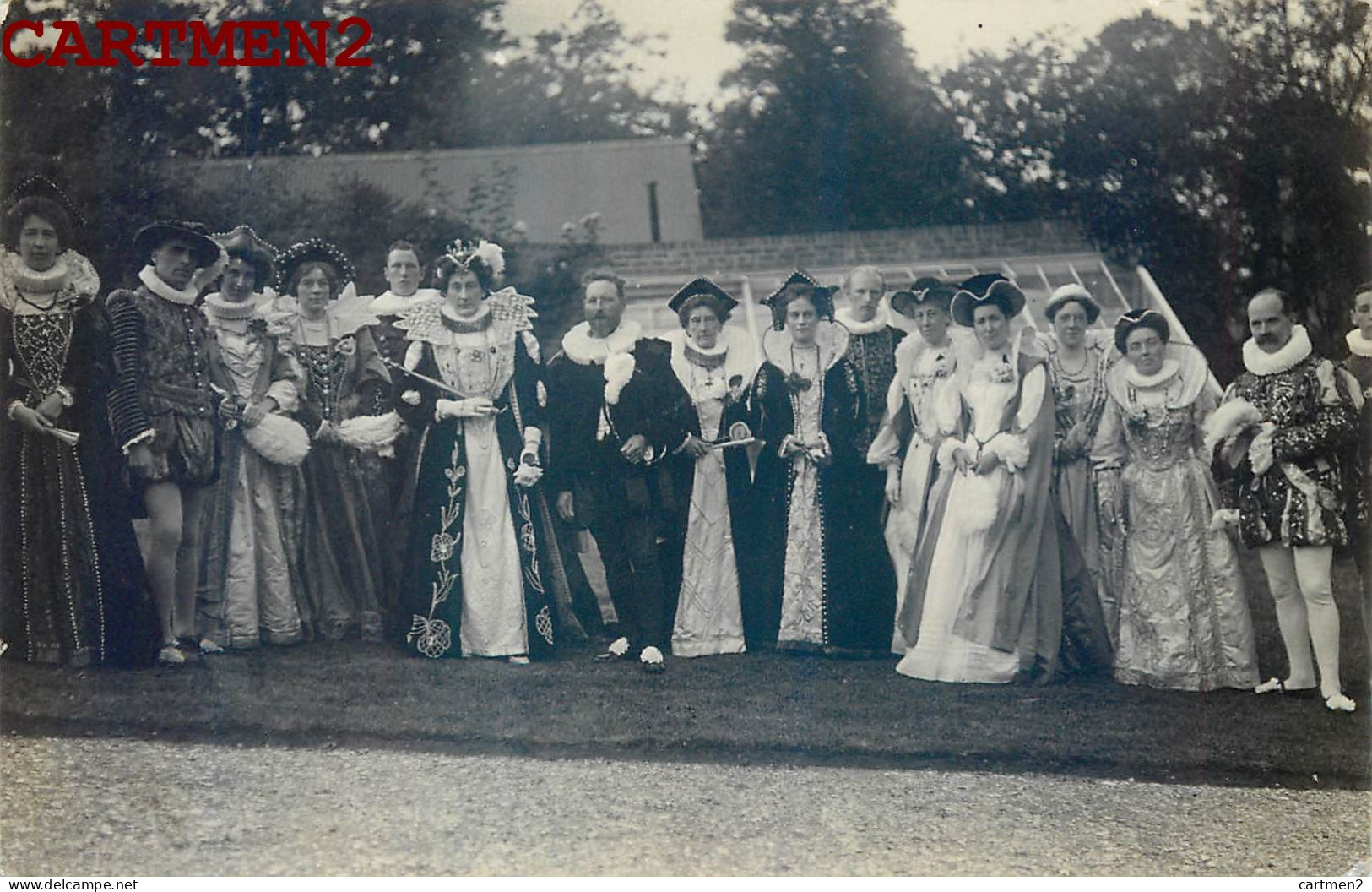 RPPC COSTUMES U.K. MORTIMER ENGLAND REVELS POSTCARD BERKSHIRE C.E. MAY 39 BRIDGE READING - Reading