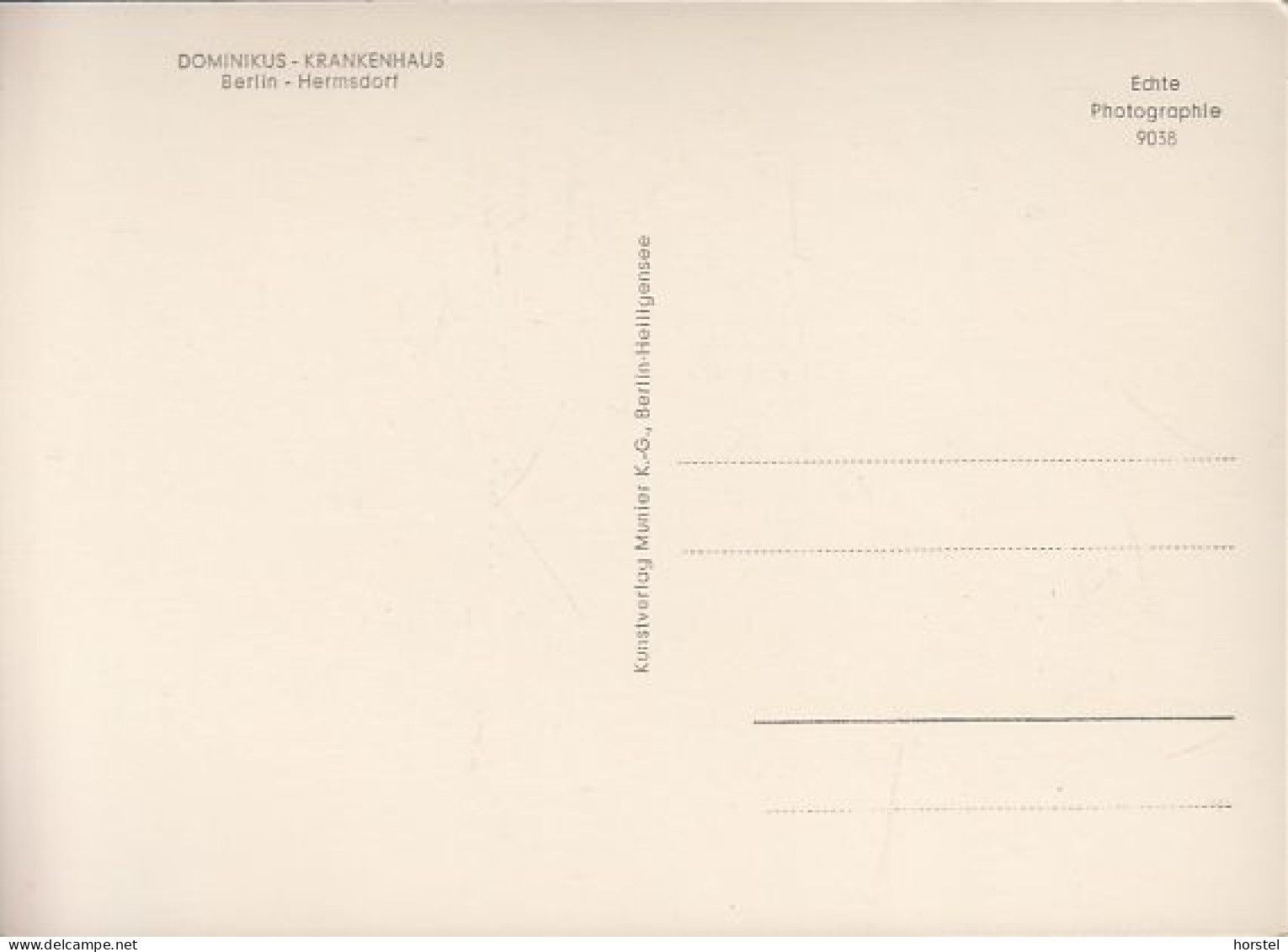 D-13467 Berlin - Hermsdorf - Dominikus-Krankenhaus - Reinickendorf