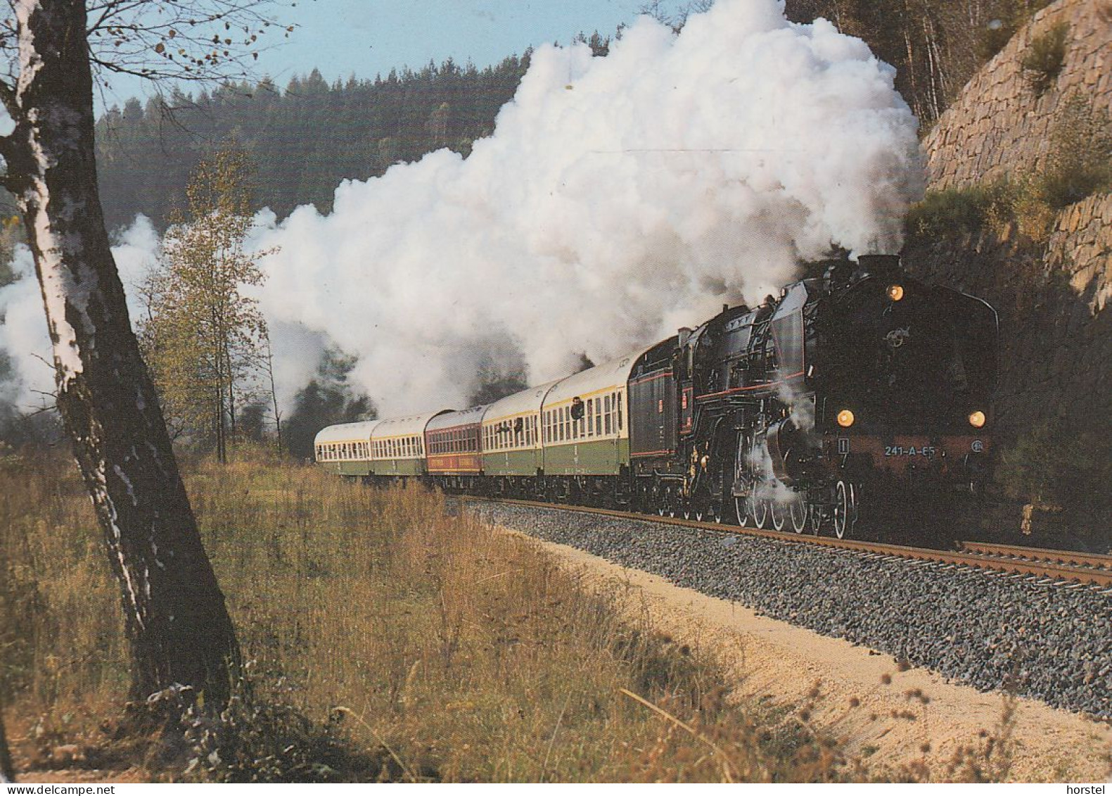 D-07629 Hermsdorf - Dampflokomotive 241A 65 (France 1931) - Erfurt Nach Gera . 1.11.1997 - Hermsdorf