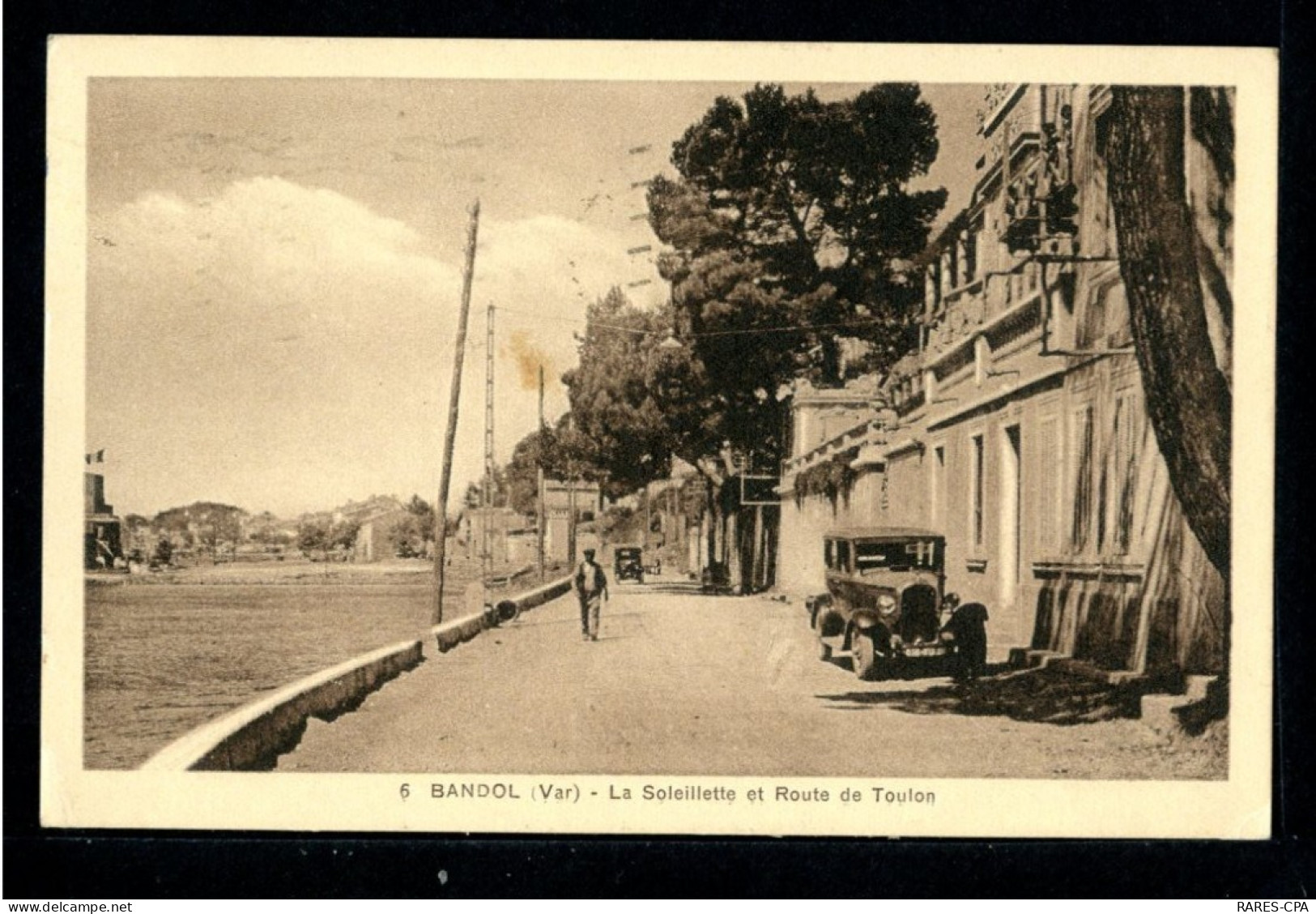 83 BANDOL - LA SOLEILLETTE ET ROUTE DE TOULON - RCPA 10 - Bandol