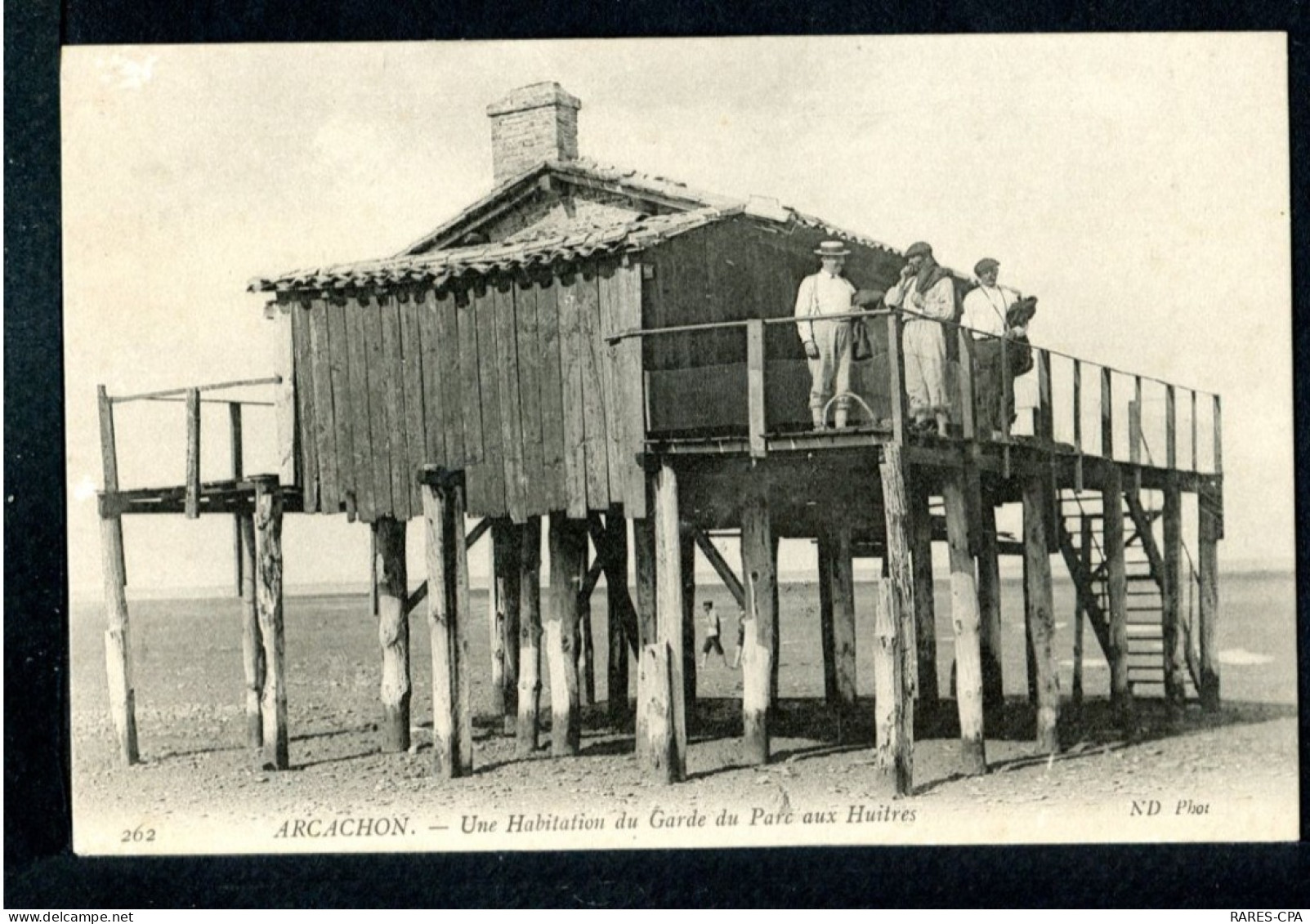 33 ARCACHON - UNE HABITATION DU GARDE DU PARC AUX HUITRES - RCPA 10 - Arcachon