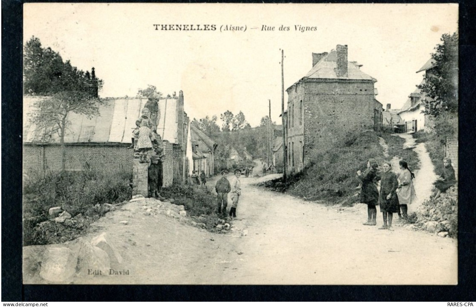 02 THENELLES - RUE DES VIGNES - RCPA 10 - Sonstige & Ohne Zuordnung