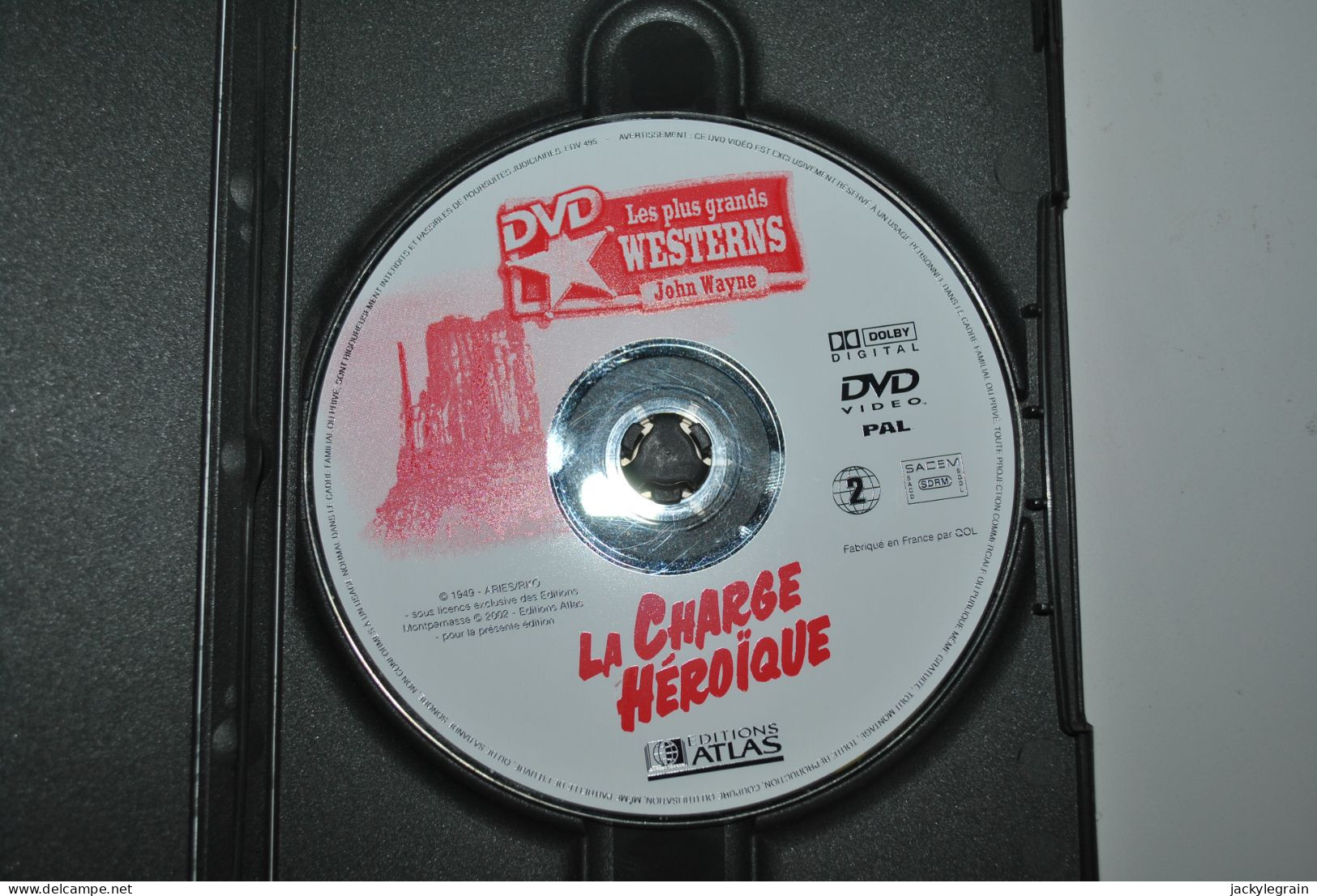 DVD "Charge Héroïque"/Ford/Wayne Langues Anglais/français Bon état Vente En Belgique Uniquement Envoi Bpost 3 € - Western/ Cowboy