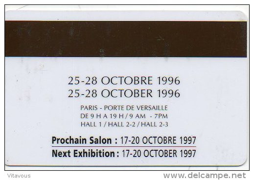 CARTE SALON Exposant  Paris Silmo Optique Card Karten (salon 344) - Cartes De Salon Et Démonstration