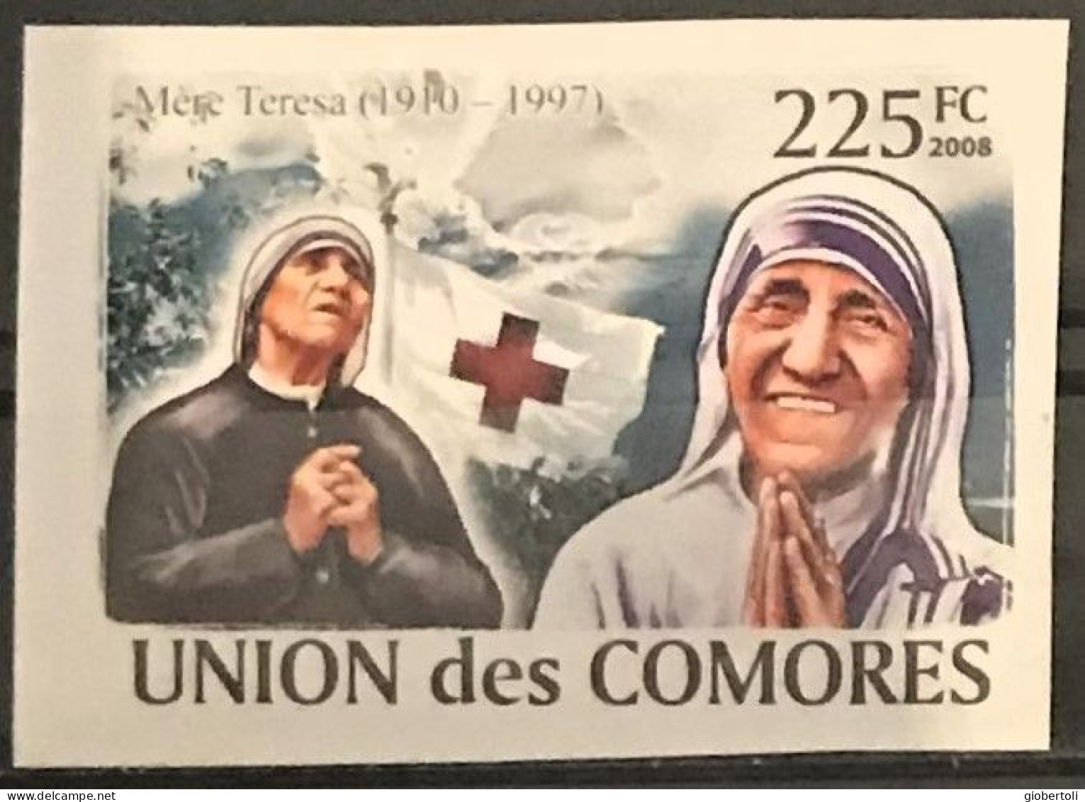 Comore/Comoros/Comores: Non Dentellatto, Imperforate, Non Dentelé, Madre Teresa - Mother Teresa