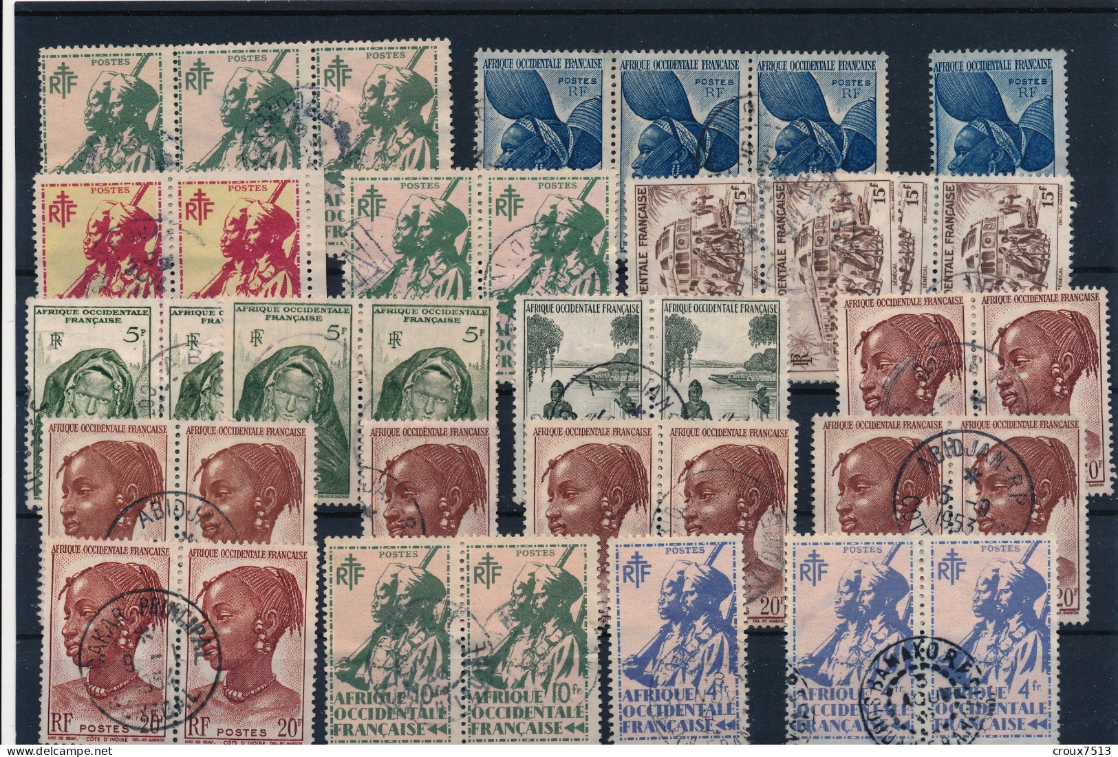 Lot X 4 TB. - Used Stamps