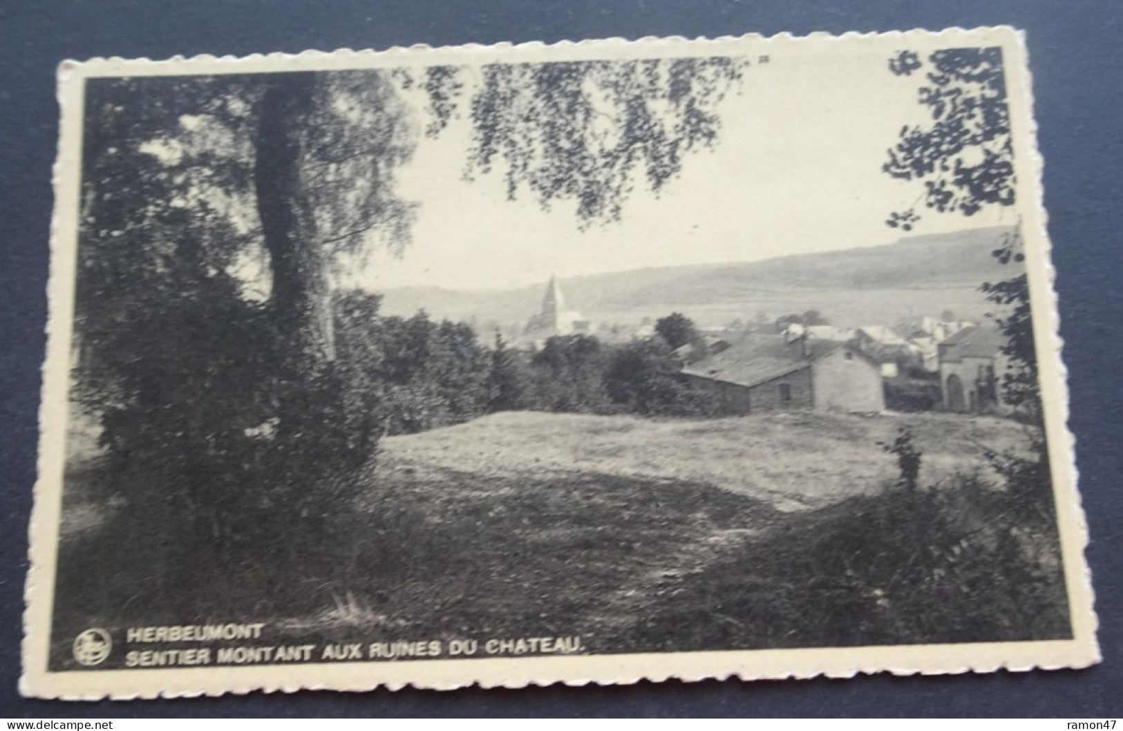 Herbeumont - Sentier Montant Aux Ruines Du Château - Ern. Thill, Bruxelles - Herbeumont