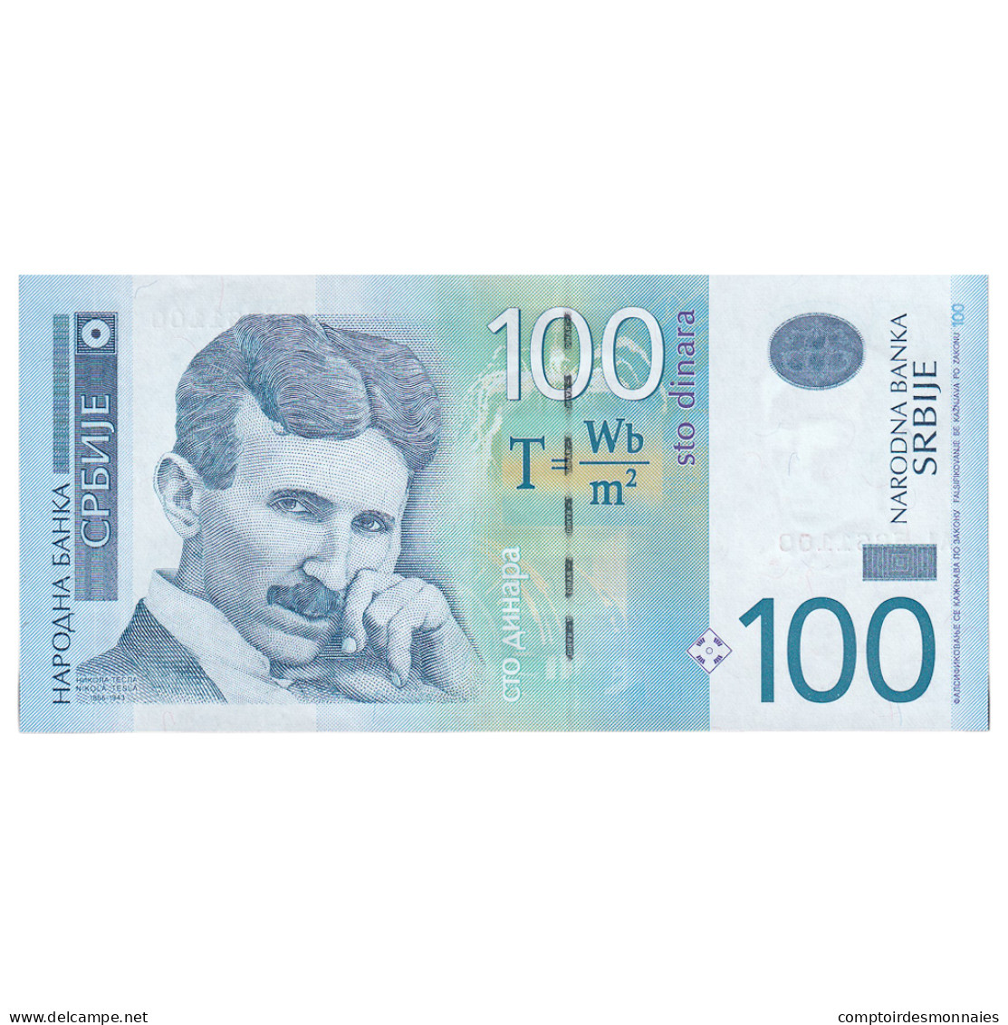 Billet, Serbie, 100 Dinara, 2013, KM:49b, NEUF - Serbien