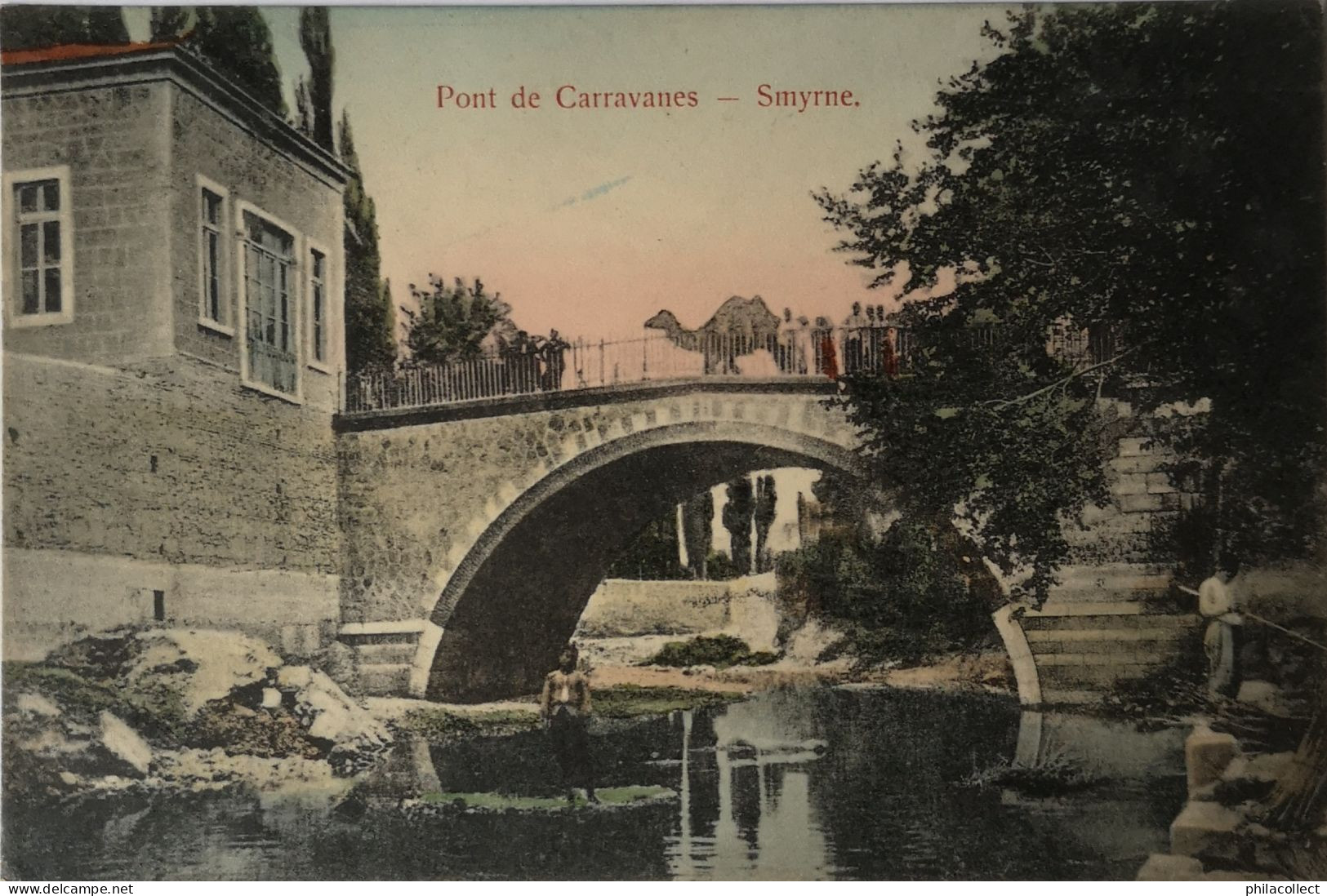 Smyrne (Turkey) Pont De Carravanes (color) 1909 - Türkei