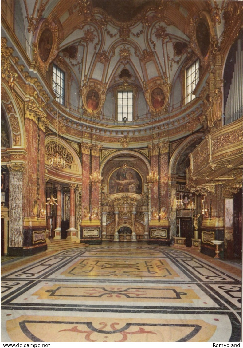 CARTOLINA  TORINO,PIEMONTE-SANTUARIO DELLA CONSOLATA-INTERNO DEL GUARINI 1679-STORIA,MEMORIA,CULTURA,NON VIAGGIATA - Castello Del Valentino