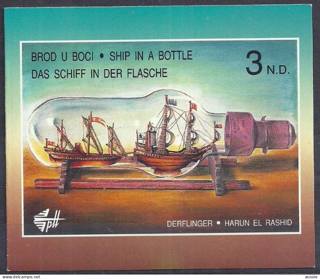 Yougoslavie Joegoslavie 1994 Yvertn° 2541-2546 *** MNH Cote 6,50 € Bateaux Boten Ships In A Bottle - Carnets