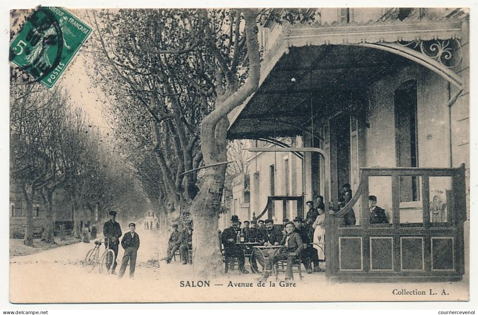 CPA - SALON (B Du R) - Avenue De La Gare - Salon De Provence