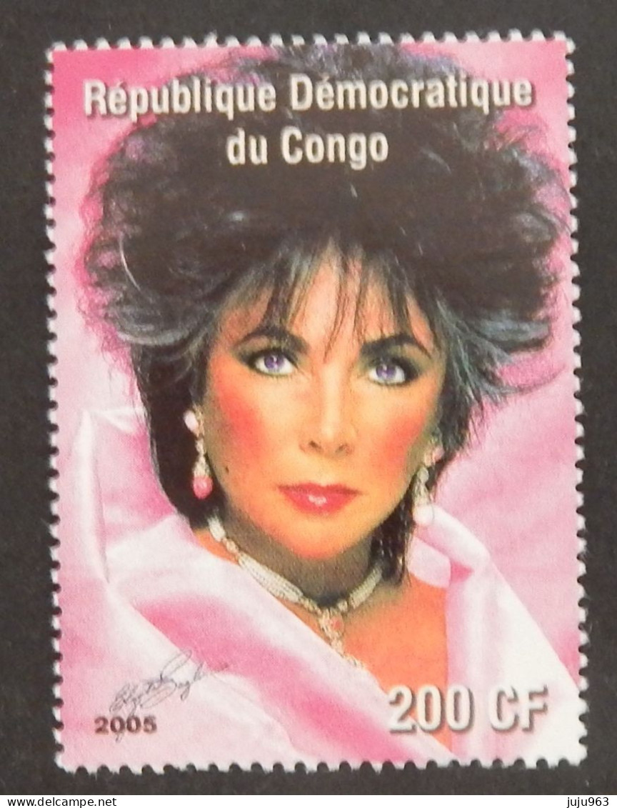 CONGO NEUF**MNH "ELIZABETH TAYLOR" ANNEE 2005 - Mint/hinged