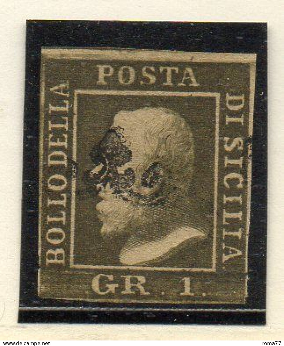 407 - SICILIA, 1 Grana N. 5 Terza Tavola - Sizilien