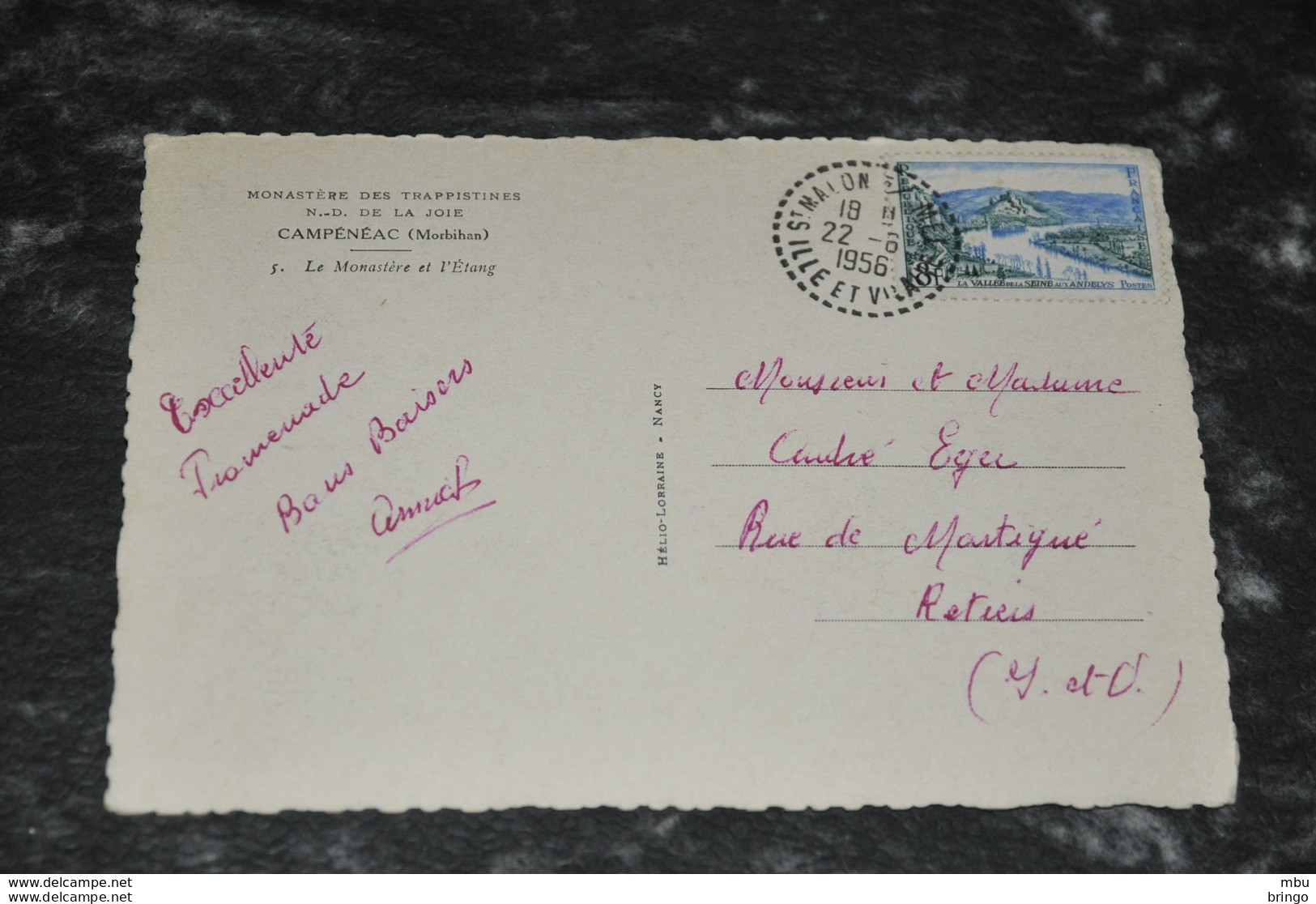 A4934     MONASTÈRE DES TRAPPISTINES, CAMPÉNÉAC - 1956 - Other & Unclassified