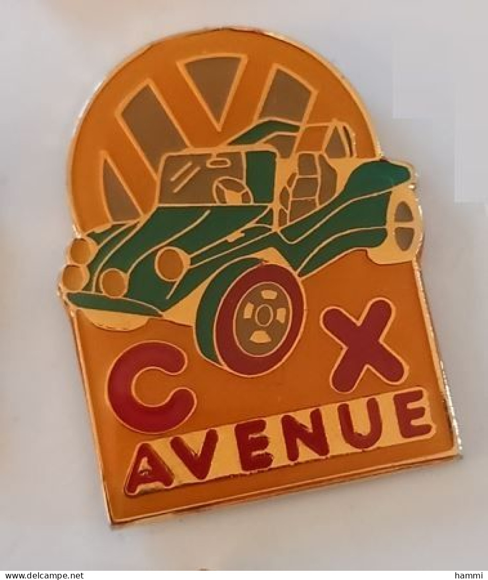 YY478 Pin's COX Avenue Volkswagen Club VW Aircooled De L'Aube Bar-sur-Seine Achat Immédiat - Volkswagen