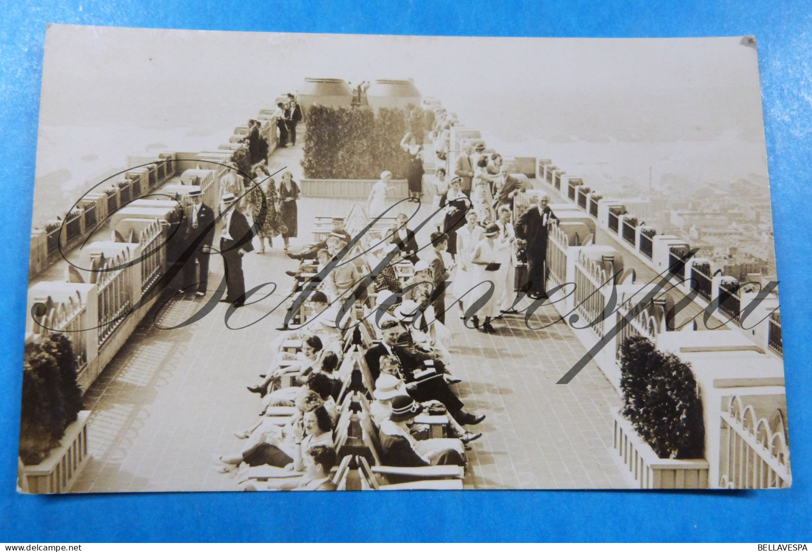 United States U.S. New-York RCA Rockefeller Center Roof Real Picture Postcard - Other Monuments & Buildings