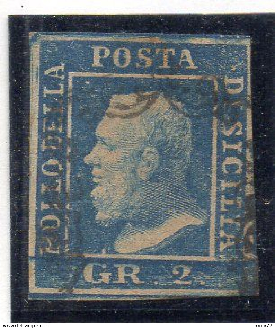 410 - SICILIA, 2 Grana N. 6 Usato - Sicilia