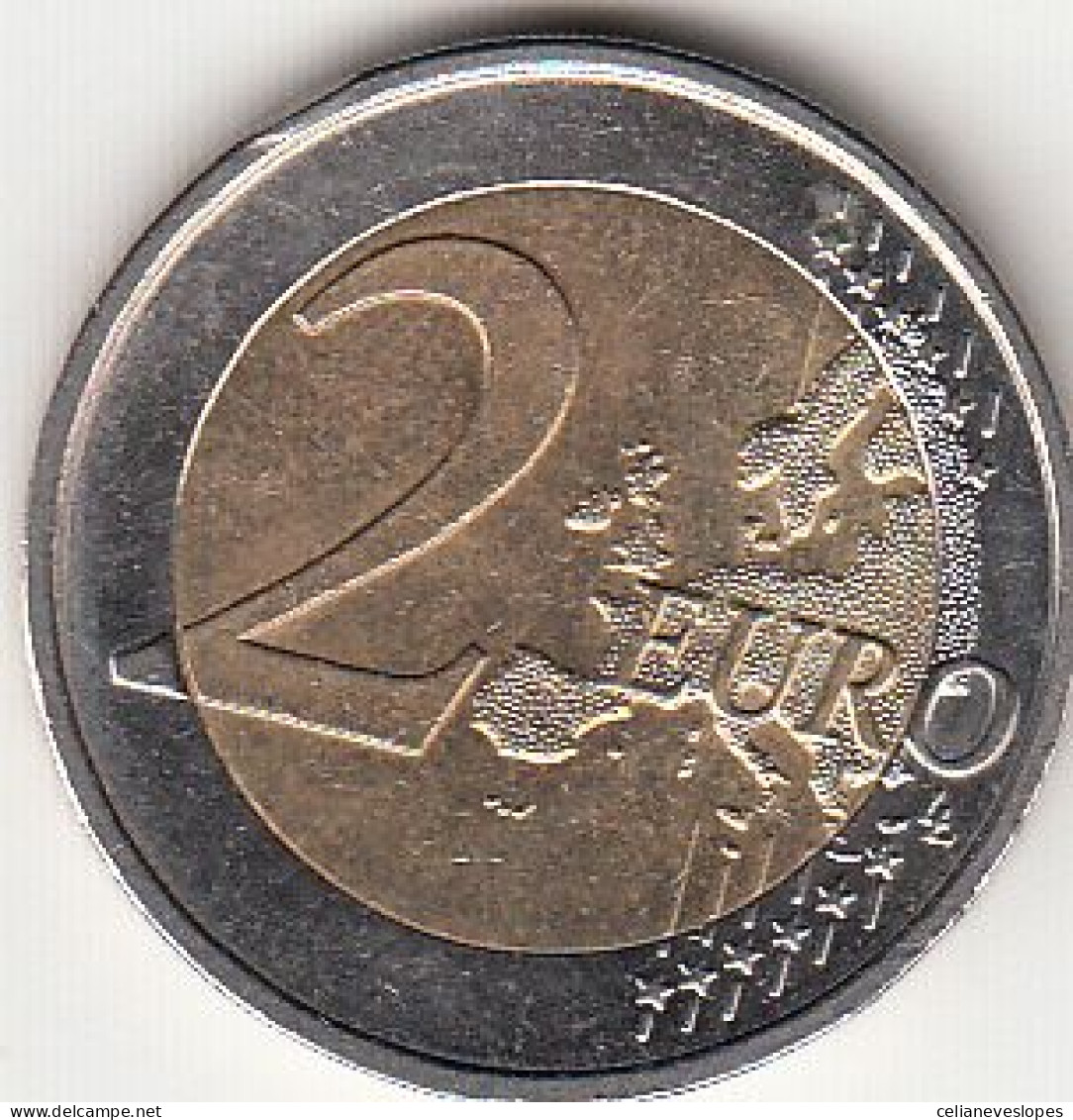 Germany, (23) Moeda De 2 Euros De 2015 D, Aniversary Of Euro, Circulated - Otros & Sin Clasificación