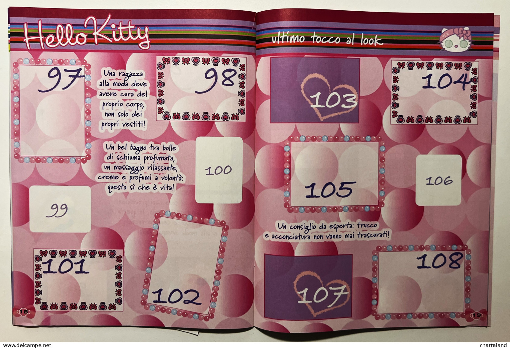 Album Figurine Panini - Hello Kitty - Ed. 2010 Vuoto Con 30 Figurine In Omaggio - Autres & Non Classés