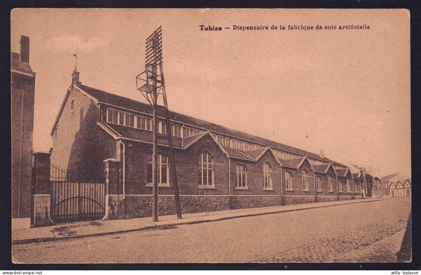 +++ CPA - TUBIZE - Dispensaire De La Fabrique De Soie Artificielle   // - Tubize