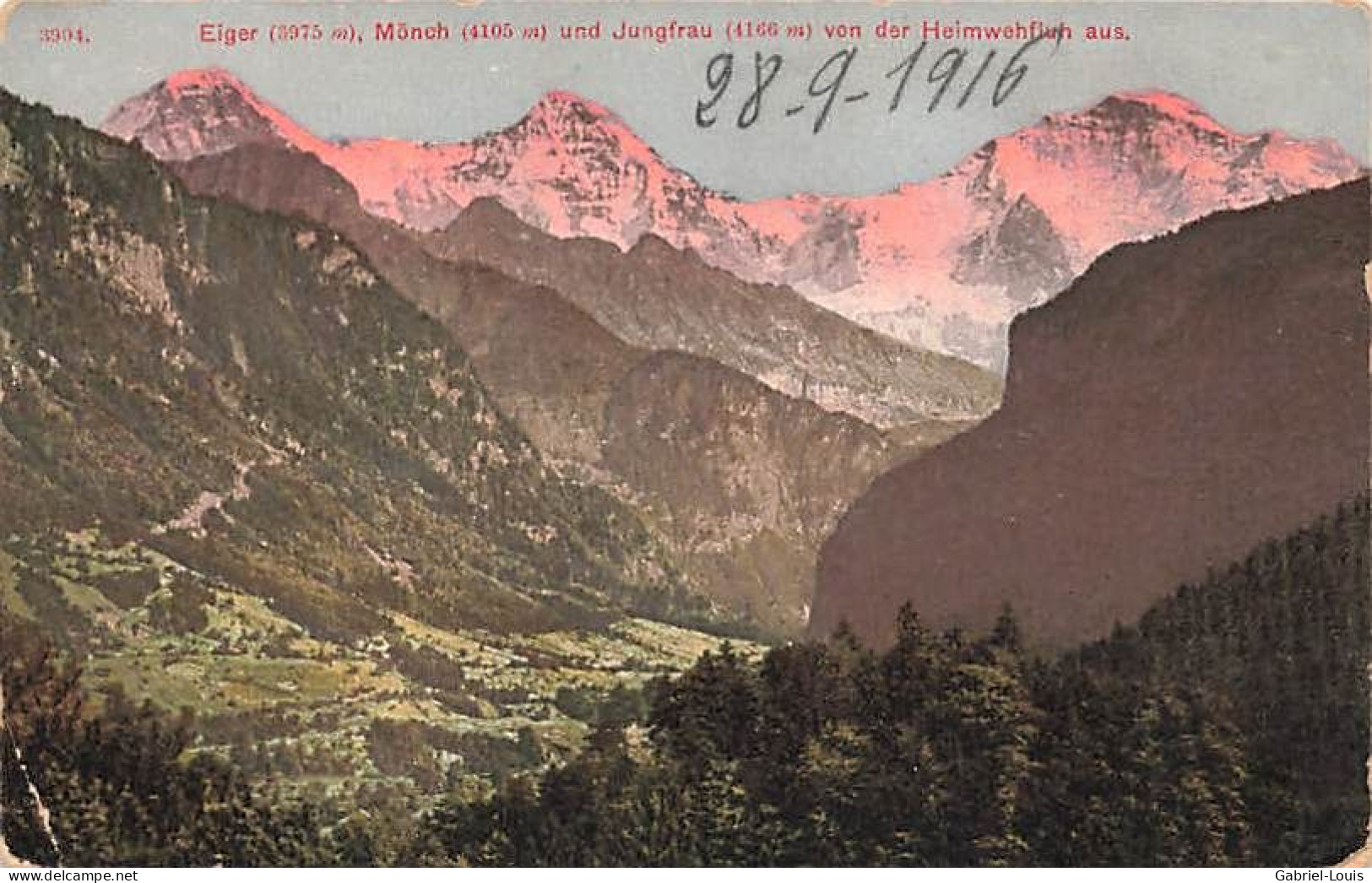 Heimwehfluh Eiger Mönch Jungfrau - Sonstige & Ohne Zuordnung