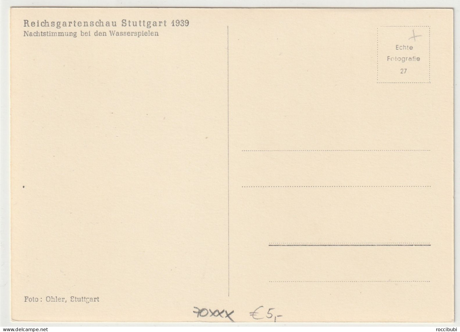 Stuttgart, Reichsgartenschau 1939 - Stuttgart