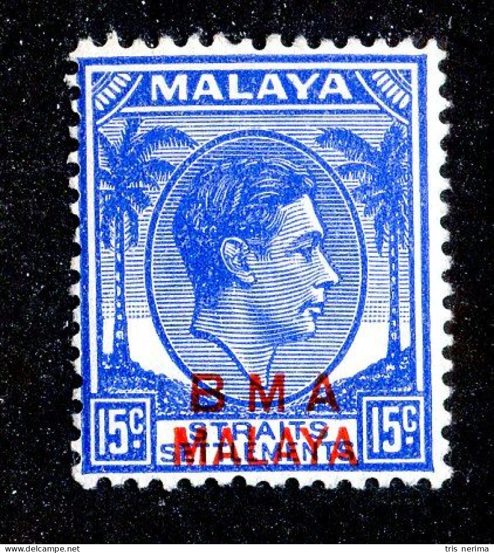 6962 BCx 1945 Scott #265 Mnh** ( Cv$0.50 )  LOWER BIDS 20% OFF - Malaya (British Military Administration)